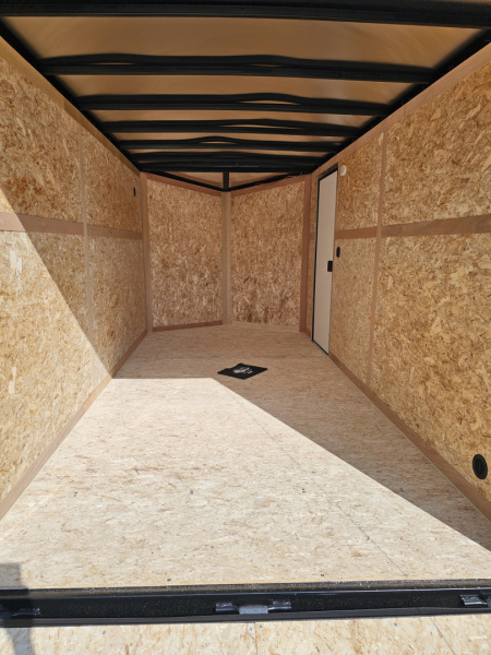 New 2026 US Cargo 7X14 TANDEM AXLE 6'6 TALL RAMP DOOR 080 POLYCORE BLACKOUT SCREWLESS Cargo / Enclosed Trailer