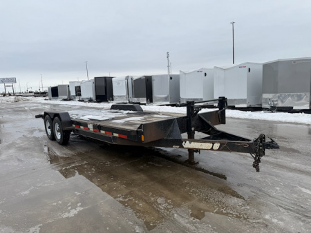 Used 2013 Diamond C 7X16+6 Tilt Trailer EQUIPMENT TRAILER 14K