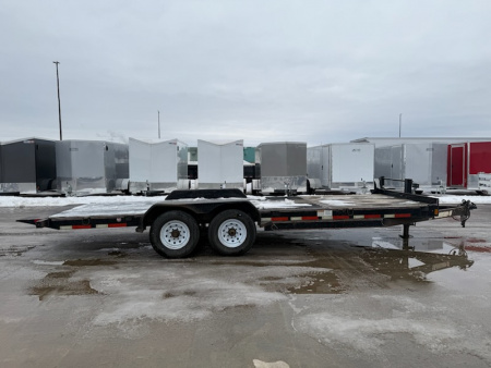 Used 2013 Diamond C 7X16+6 Tilt Trailer EQUIPMENT TRAILER 14K