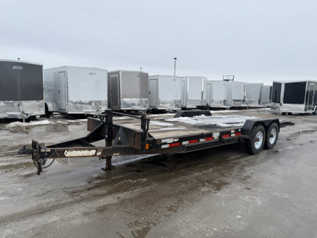 Used 2013 Diamond C 7X16+6 Tilt Trailer EQUIPMENT TRAILER 14K