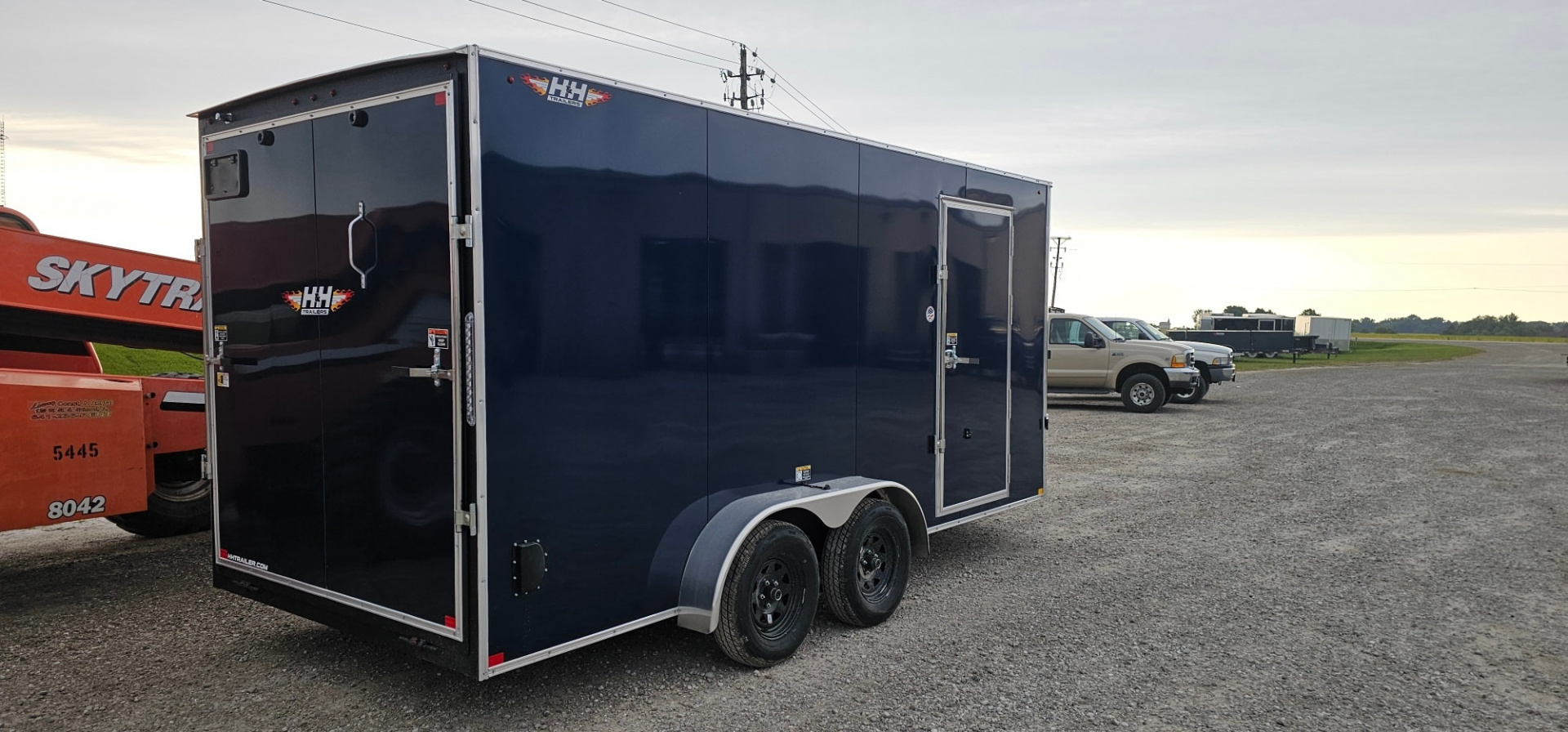 New 2026 H&H Trailers 7x16 7k Cargo / Enclosed Trailer
