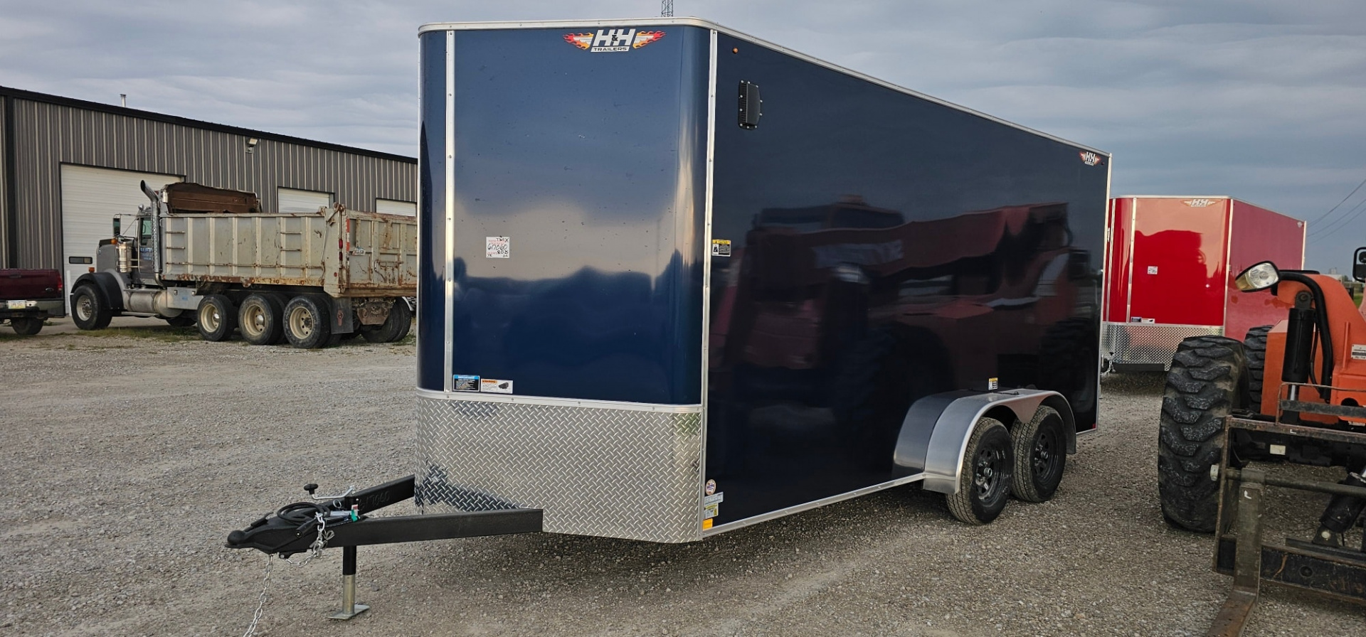New 2026 H&H Trailers 7x16 7k Cargo / Enclosed Trailer