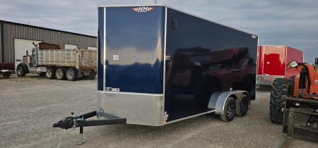 New 2026 H&H Trailers 7x16 7k Cargo / Enclosed Trailer