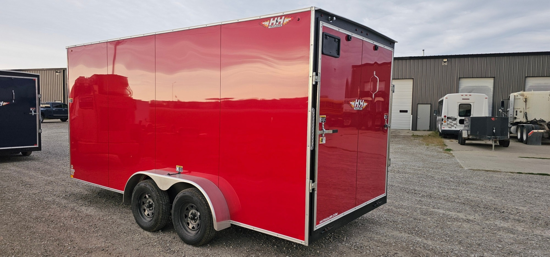 New 2026 H&H Trailers 7x16 7k Cargo / Enclosed Trailer