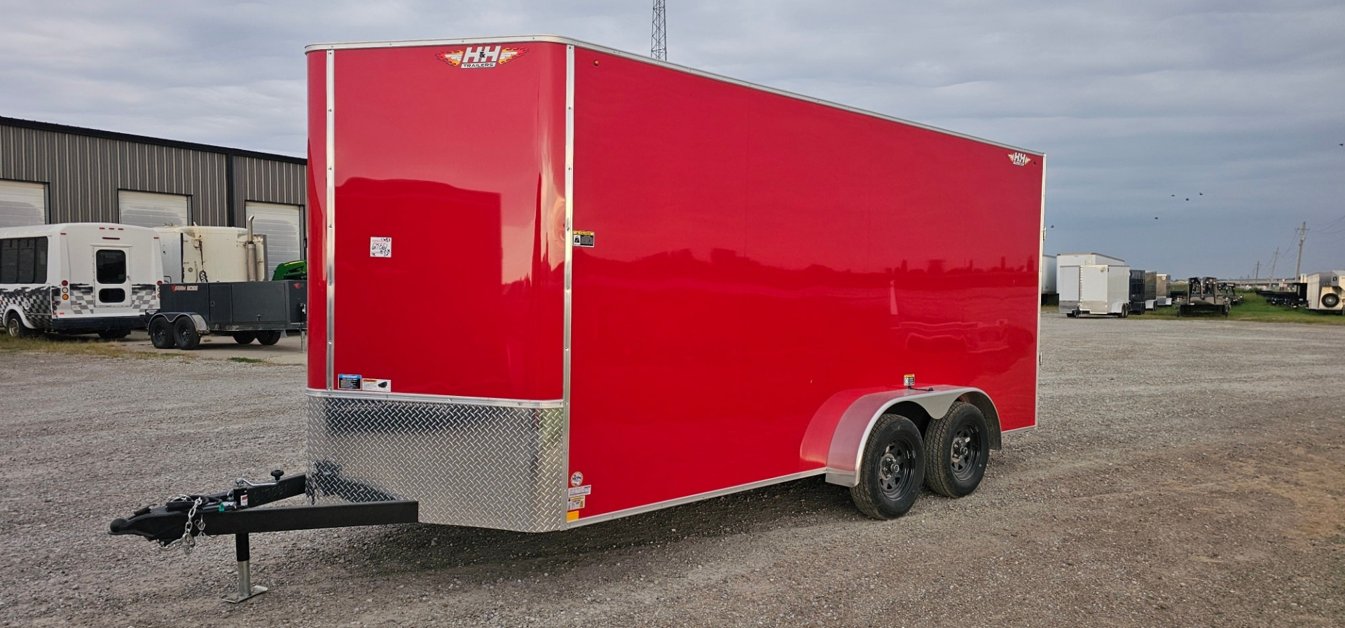 New 2026 H&H Trailers 7x16 7k Cargo / Enclosed Trailer