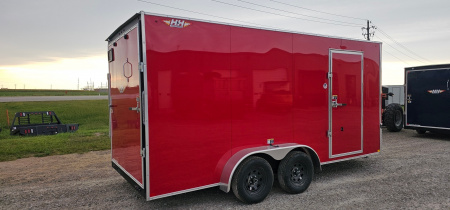 New 2026 H&H Trailers 7x16 7k Cargo / Enclosed Trailer