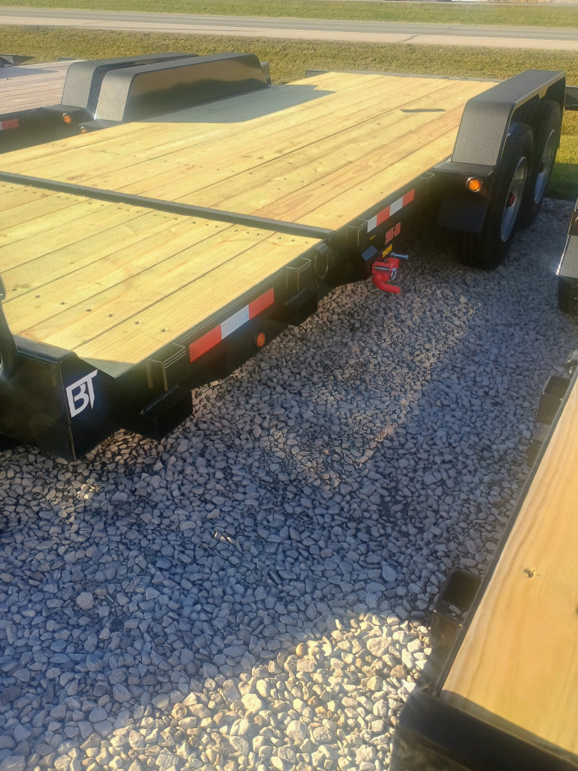 New 2026 BEHNKE ENTERPRISES TILT TRAILER TBCT2020ET-10K 83X20 TA PARTIAL TILT (GVW:20000) BLACK