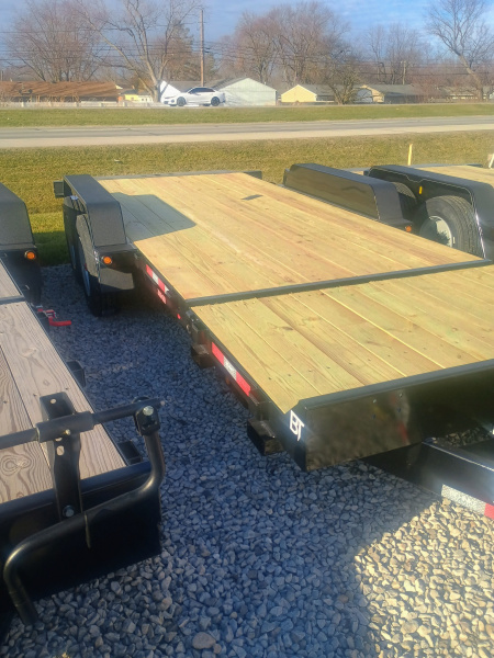 New 2026 BEHNKE ENTERPRISES TILT TRAILER TBCT2020ET-10K 83X20 TA PARTIAL TILT (GVW:20000) BLACK