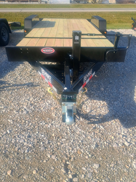 New 2026 BEHNKE ENTERPRISES TILT TRAILER TBCT2020ET-10K 83X20 TA PARTIAL TILT (GVW:20000) BLACK