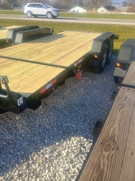 New 2026 BEHNKE ENTERPRISES TILT TRAILER TBCT2020ET-10K 83X20 TA PARTIAL TILT (GVW:20000) BLACK