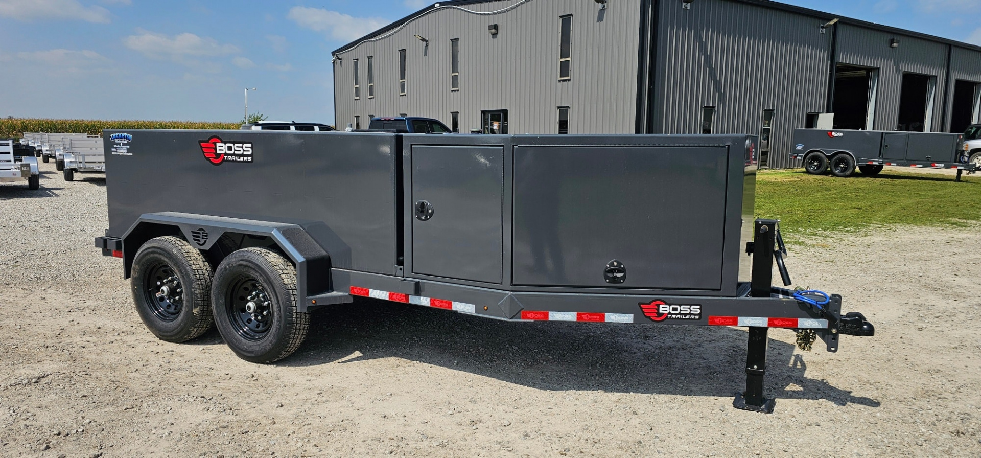 New 2026 BOSS TRAILERS 990 Gal Square Tank Fuel Trailer for sale in ...
