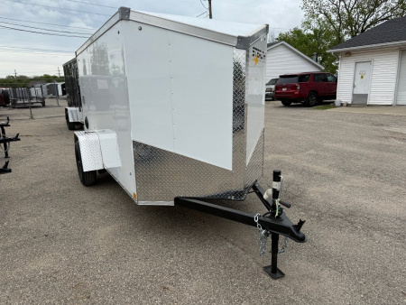 New 2026 STEALTH 5 x 10 Enclosed Trailer with Ramp Door