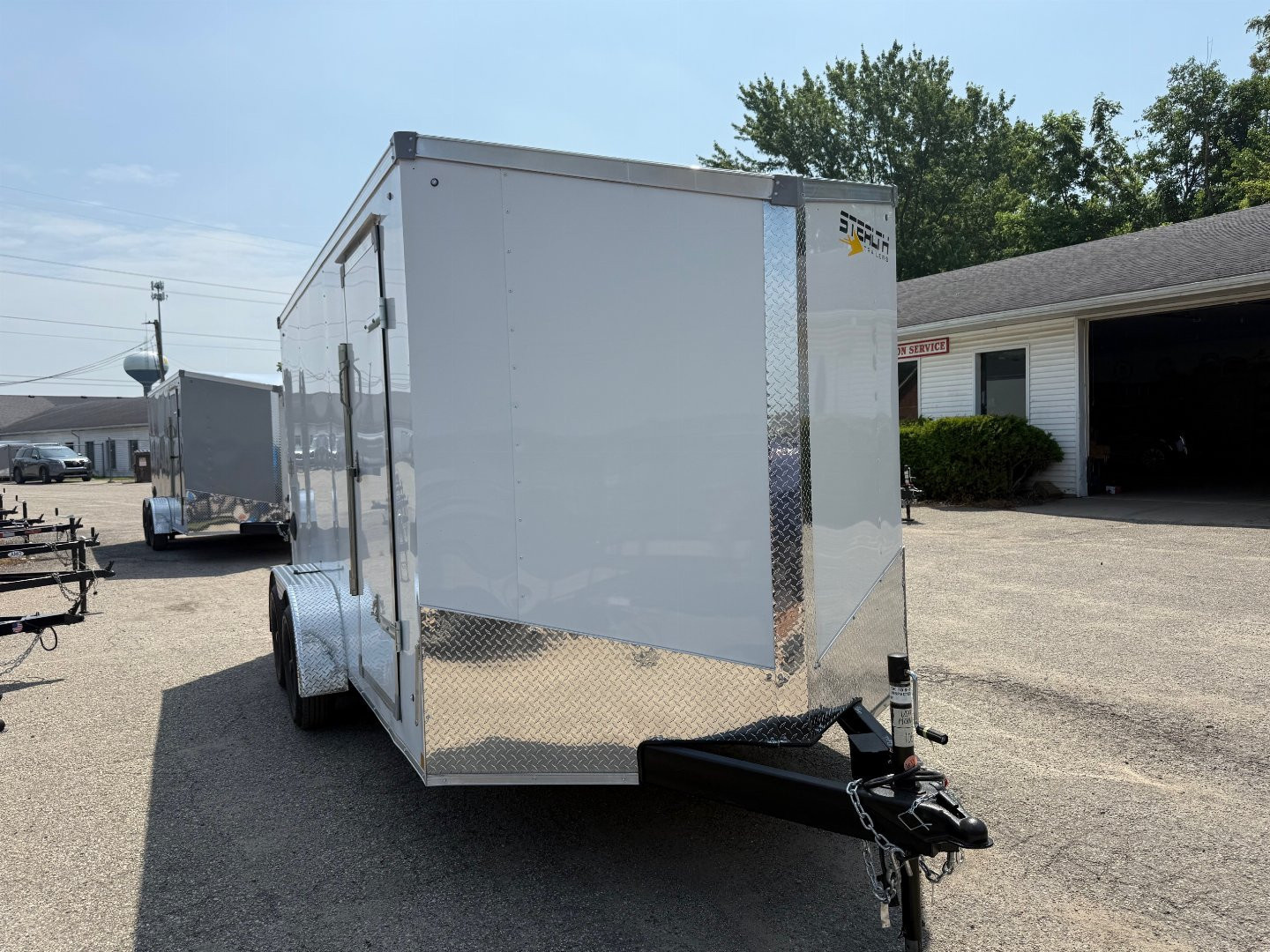 New 2026 Stealth 7 X 14 Cargo / Enclosed Trailer withdOUBLE BARN DoorS and 6ft 6in interior Height