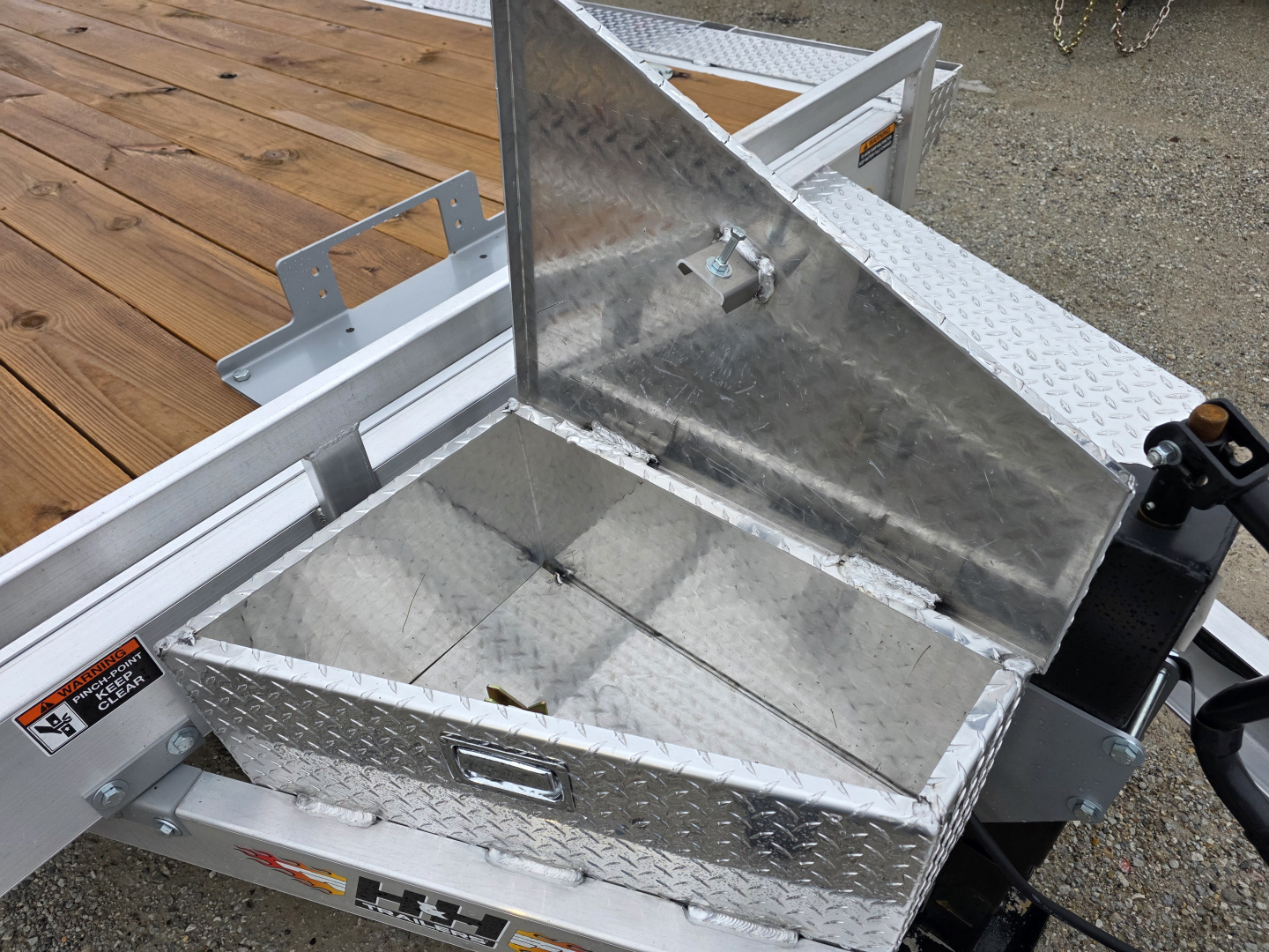 New 2026 H&H Trailers 102X24 ALUMINUM 14K FULL TILT CAR HAULER SXS UTV H AND H 102 X 24 Car Hauler
