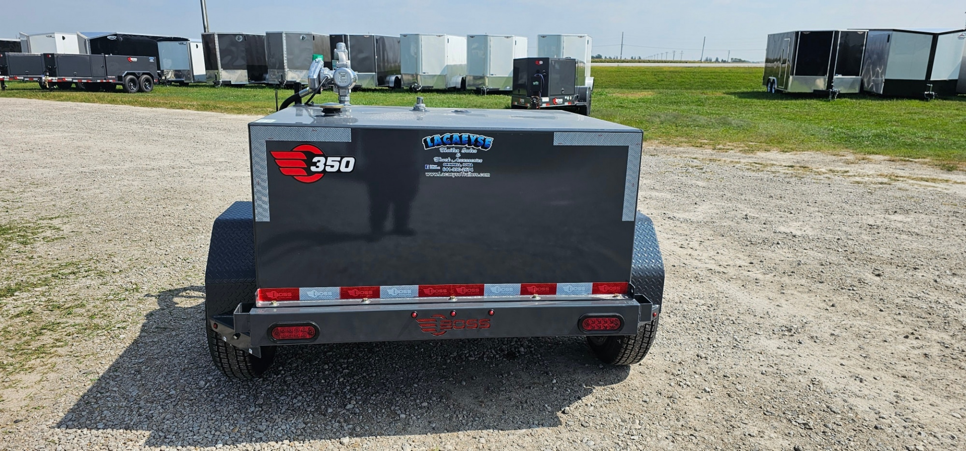New 2026 BOSS TRAILERS 350 Gal Square Tank Fuel Trailer for sale in ...