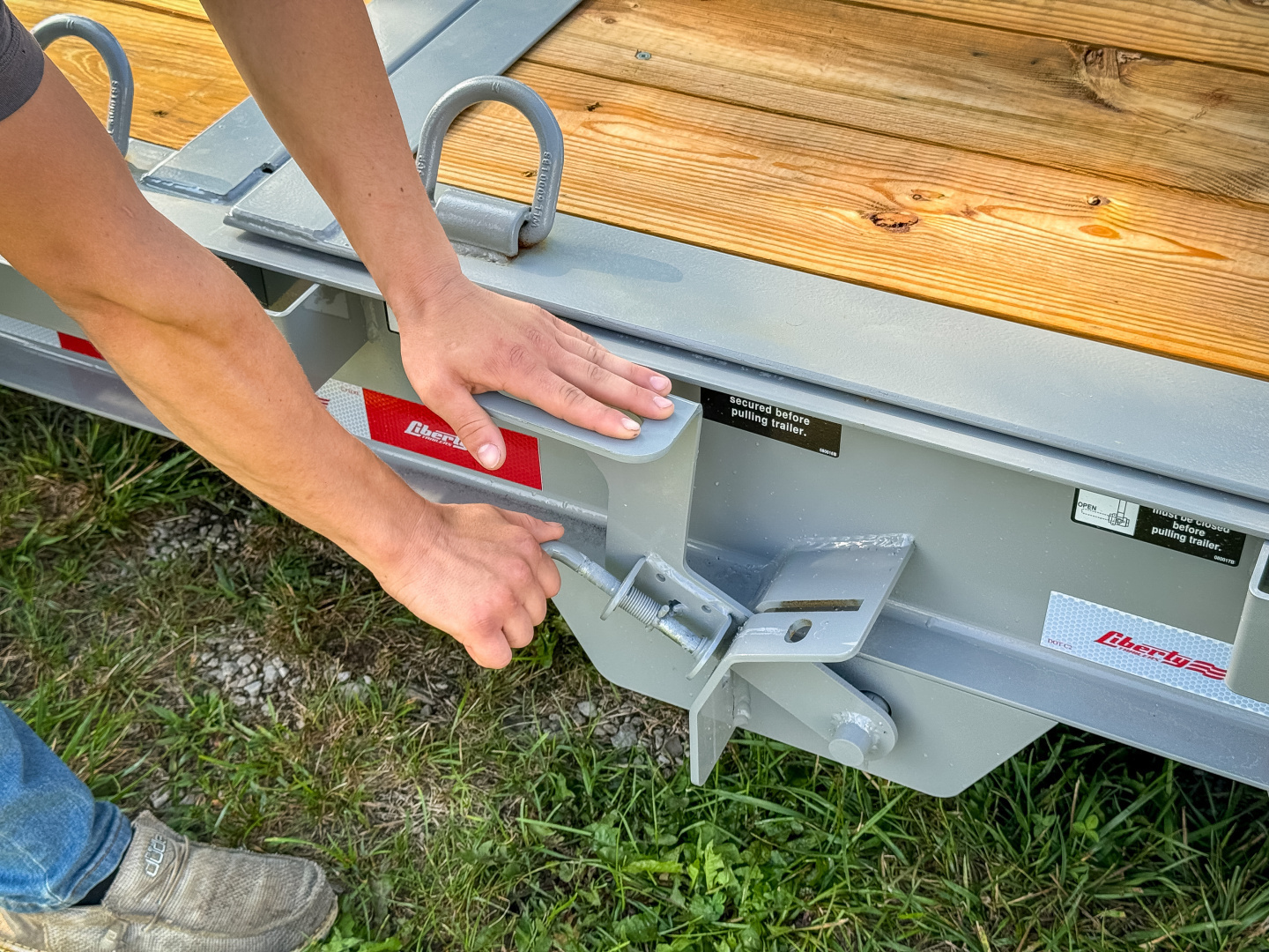 New Liberty LT16K 83X22 TILT Tilt Trailer