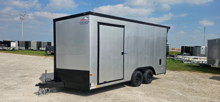 New 2026 American Hauler Night Hawk 8.5x16 7k Cargo / Enclosed Trailer