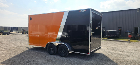 New 2026 H&H TRAILERS 7x16 7k Cargo / Enclosed Trailer