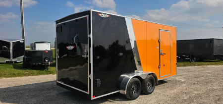 New 2026 H&H TRAILERS 7x16 7k Cargo / Enclosed Trailer