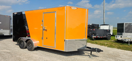 New 2026 H&H TRAILERS 7x16 7k Cargo / Enclosed Trailer