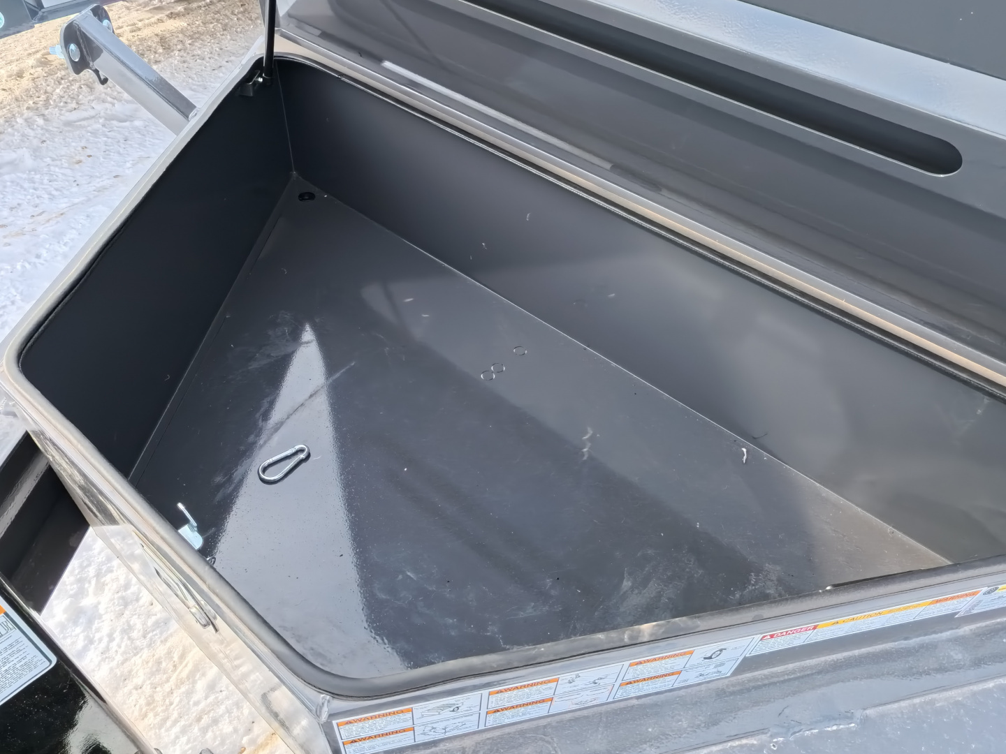 New 2026 Iron Bull 102 x 20 (16 + 4 ) TWB Tilt Bed with 14,000 lb. GVWR - Gray