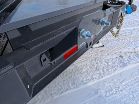 New 2026 Iron Bull 102 x 20 (16 + 4 ) TWB Tilt Bed with 14,000 lb. GVWR - Gray