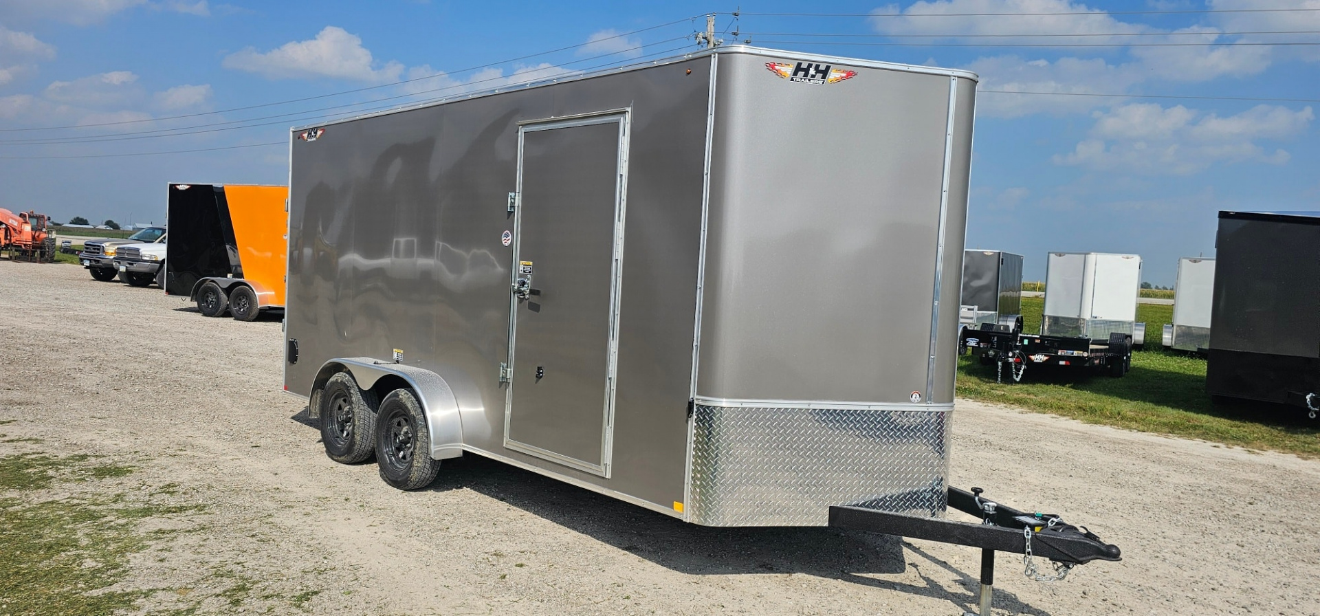 New 2026 H&H TRAILERS 7x16 7k Cargo / Enclosed Trailer