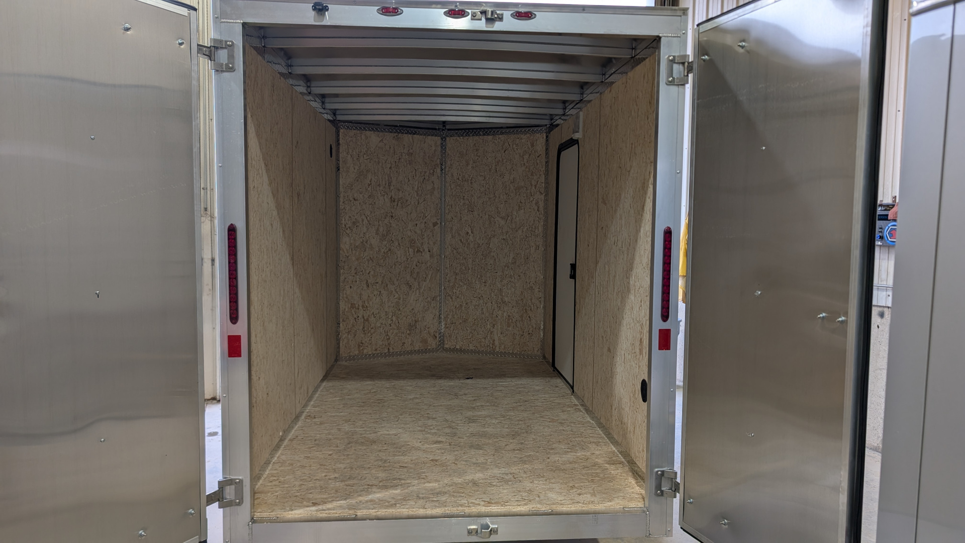 New 2026 Legend 6x10 + 1' V Thunder Cargo Trailer w/ Barn Doors
