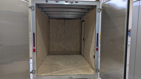 New 2026 Legend 6x10 + 1' V Thunder Cargo Trailer w/ Barn Doors