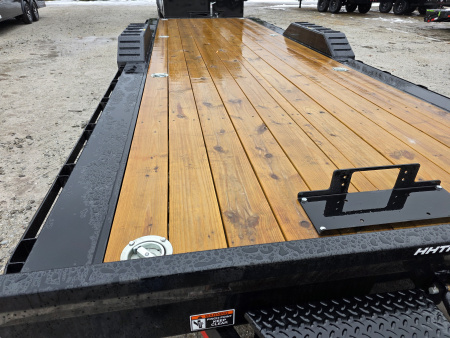 New 2026 H&H TRAILERS 102" x 24' 14K FULL ELECTRIC Tilt Equipment Trailer CAR SXS UTV TRUCK HYDRAULIC JACK