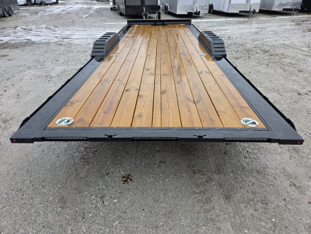 New 2026 H&H TRAILERS 102" x 24' 14K FULL ELECTRIC Tilt Equipment Trailer CAR SXS UTV TRUCK HYDRAULIC JACK