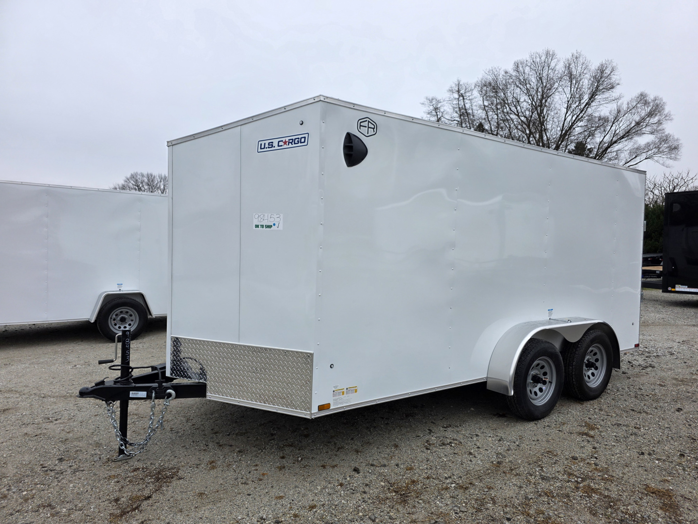 New 2026 US Cargo 7X14 TANDEM AXLE 6' TALL RAMP DOOR Cargo / Enclosed Trailer