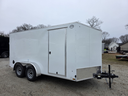 New 2026 US Cargo 7X14 TANDEM AXLE 6' TALL RAMP DOOR Cargo / Enclosed Trailer