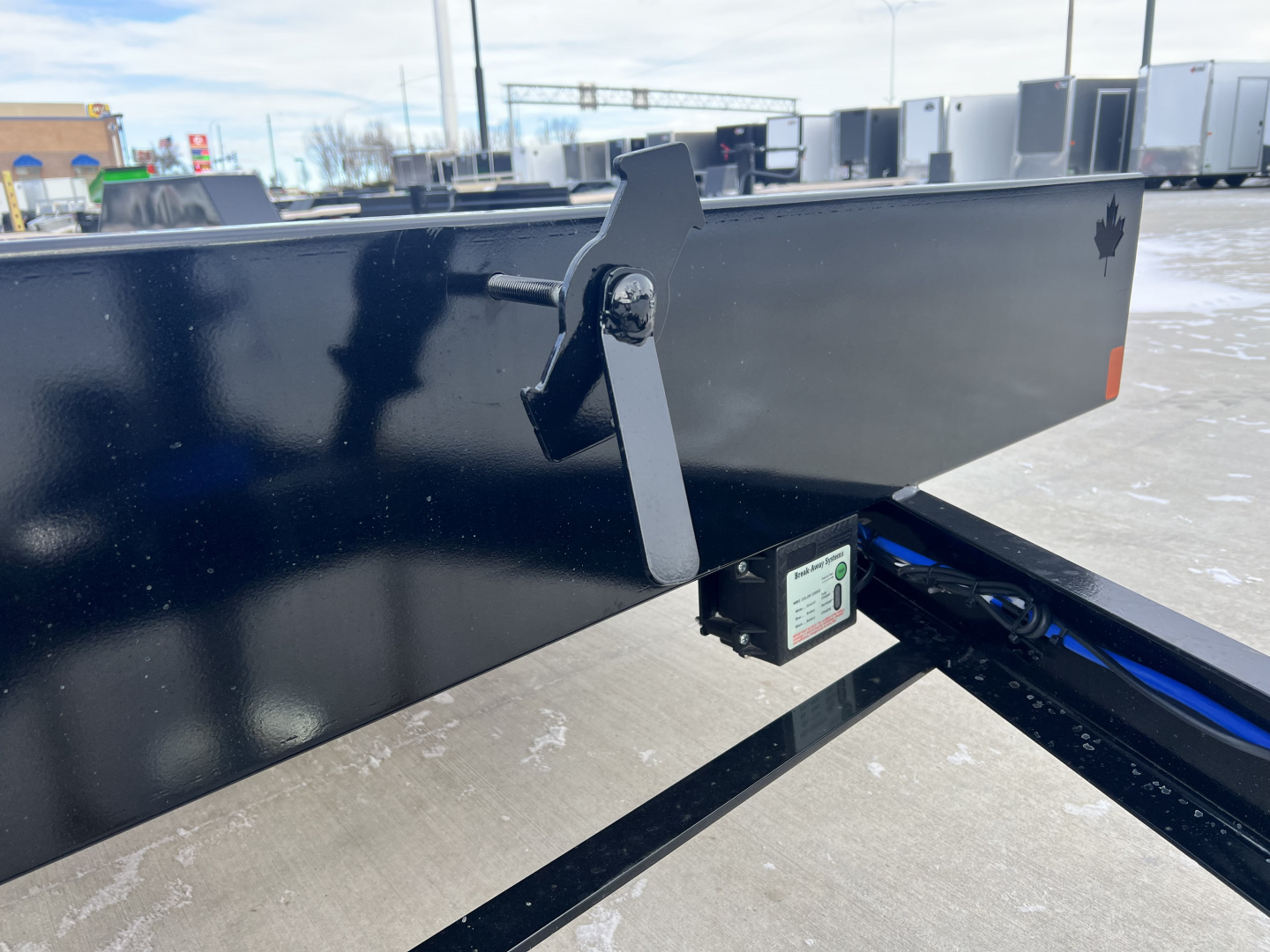 New NEW 2026 Double A 22’ flatbed Equipment Trailer 2-7000 lb axles=14K, dovetail, Slide In Ramps