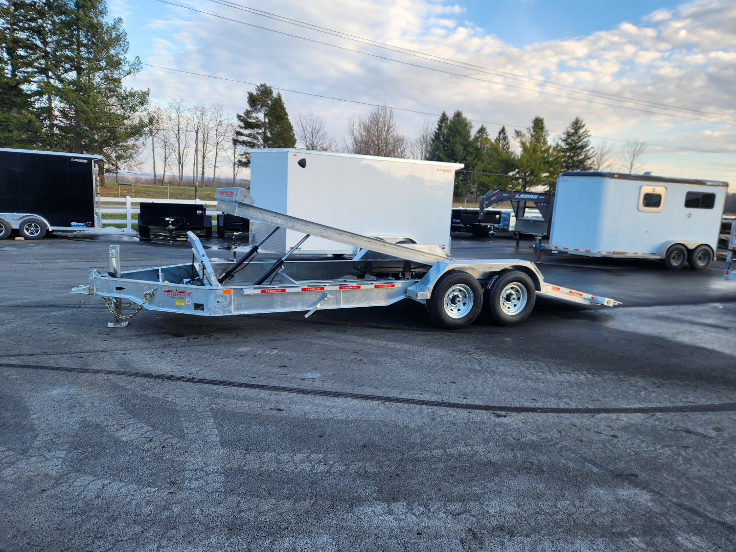 New 2026 Triumph Trailers Ghteh9 Equipment Trailer For Sale In Penn Yan Ny