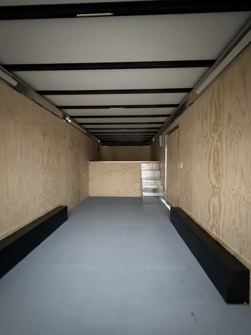 New 2026 CAR MATE 8.5 x 26 (18+8) GOOSENECK Cargo with Rear Barn Doors