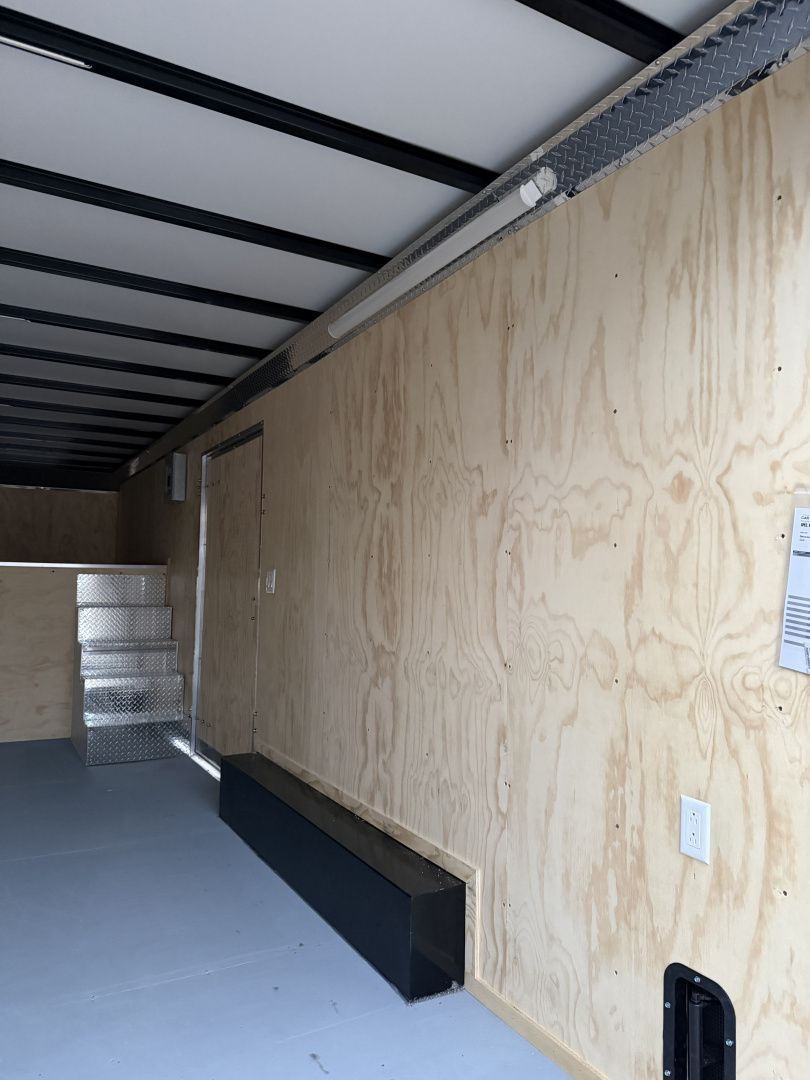 New 2026 CAR MATE 8.5 x 26 (18+8) GOOSENECK Cargo with Rear Barn Doors