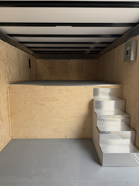 New 2026 CAR MATE 8.5 x 26 (18+8) GOOSENECK Cargo with Rear Barn Doors