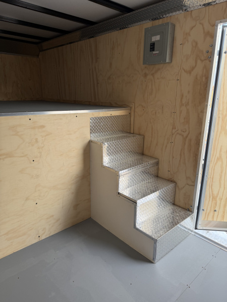 New 2026 CAR MATE 8.5 x 26 (18+8) GOOSENECK Cargo with Rear Barn Doors