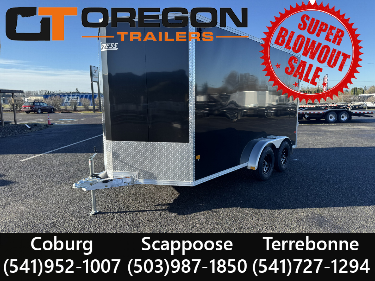 New 2026 ALCOM XPRESS ALUMINUM 7.4X14 Enclosed Trailer 7K GVWR w/ Torsion Axle