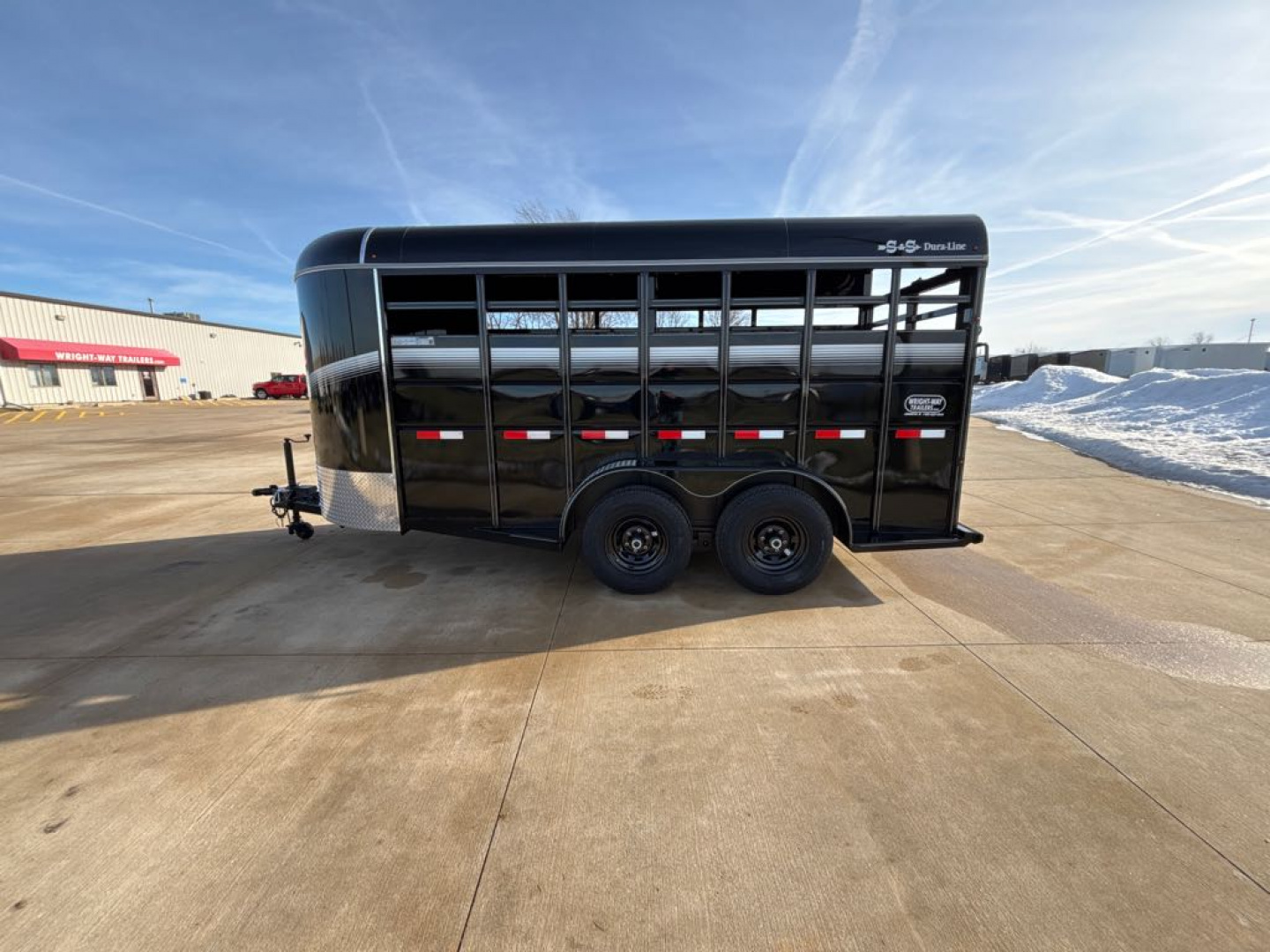 New 2026 S & S Dura Line STK6X16BP Stock / Stock Combo Trailer