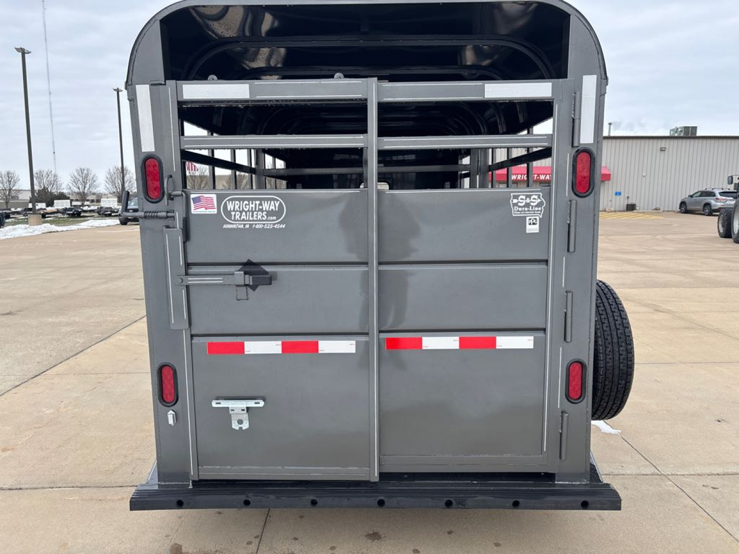 New 2026 S & S Dura Line STK6X16BP Stock / Stock Combo Trailer