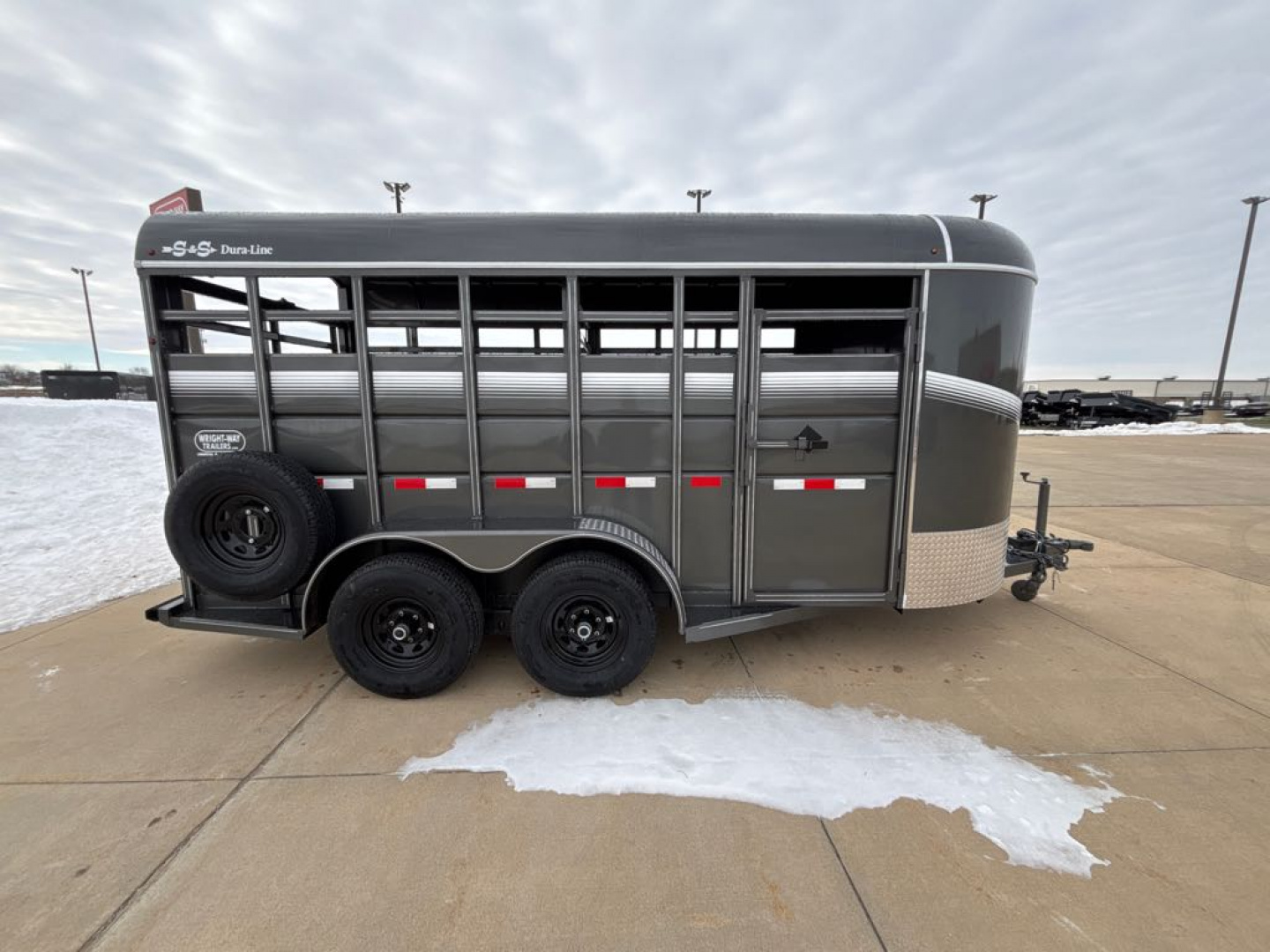 New 2026 S & S Dura Line STK6X16BP Stock / Stock Combo Trailer