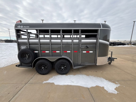 New 2026 S & S Dura Line STK6X16BP Stock / Stock Combo Trailer