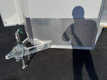 New 2026 ALCOM XPRESS ALUMINUM 7.4X16 Enclosed Trailer w/ Torsion Axle