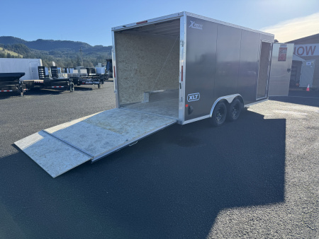 New 2026 ALCOM ALUMINUM XPRESS 8.5X16 Enclosed Trailer 7K GVWR Scratch/Dent