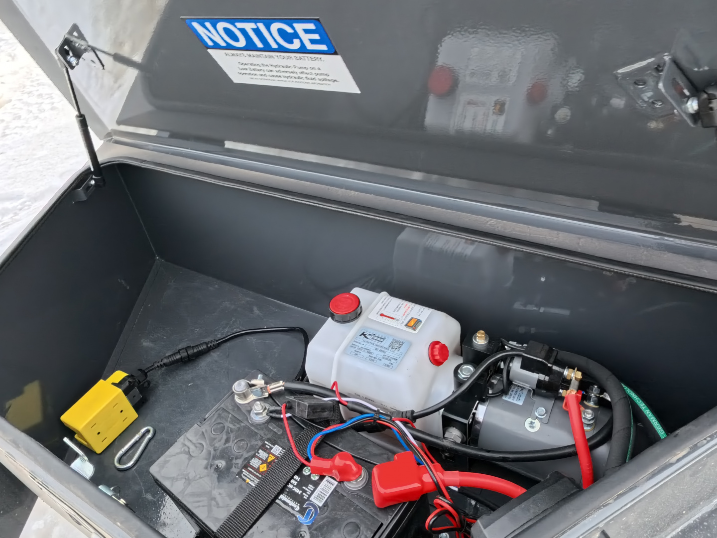 New 2026 Norstar 72x12 DCB Dump Trailer, 9,900lb GVWR, Gray