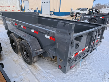 New 2026 Norstar 72x12 DCB Dump Trailer, 9,900lb GVWR, Gray