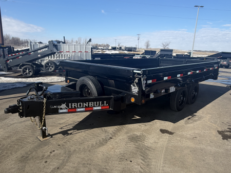 New DDP 96X16 16K DECKOVER DUMP TRAILER - BLACK