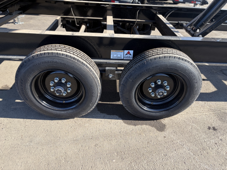 New DDP 96X16 16K DECKOVER DUMP TRAILER - BLACK